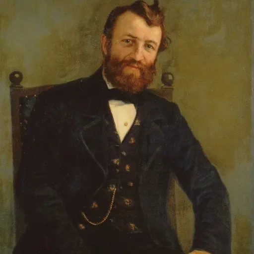 Portrait of Johann Georg Volkart