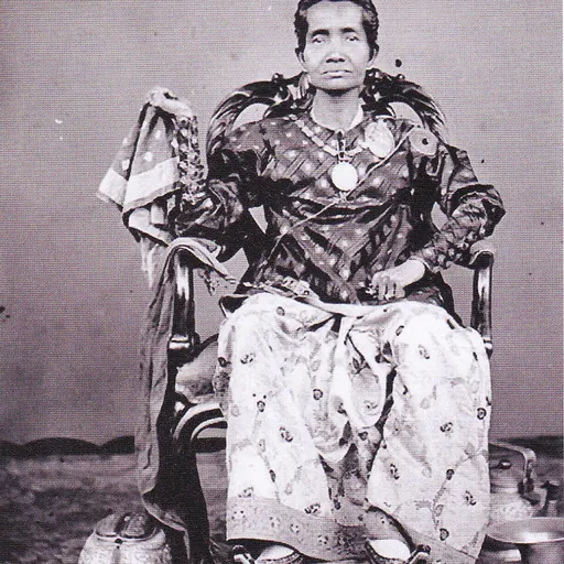 Portrait of Siti Aisyah We Tenriolle