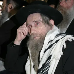 Portrait of Aharon Yehuda Leib Shteinman