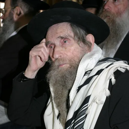 Portrait of Aharon Yehuda Leib Shteinman