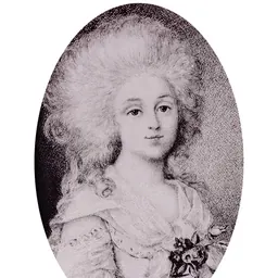 Portrait of Delphine de Sabran Custine