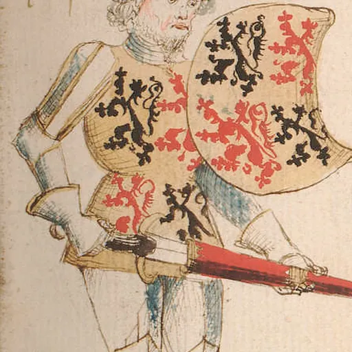 Portrait of William I, Count of Hainaut
