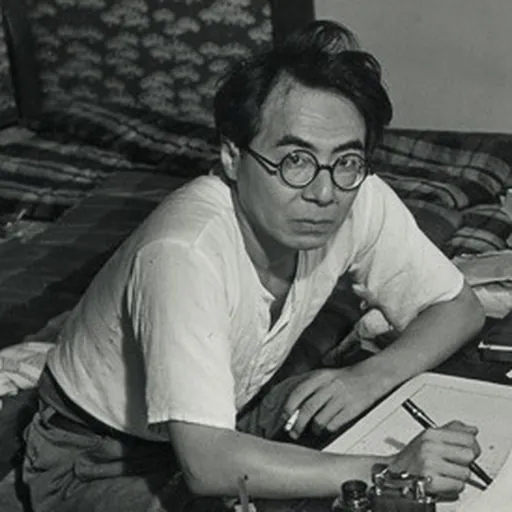 Portrait of Ango Sakaguchi