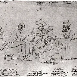 Portrait of Sir John D'Oyly, 1st Baronet, of Kandy