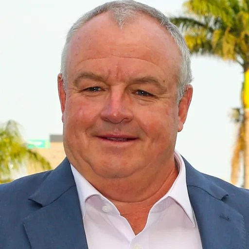 Portrait of Mike de Kock