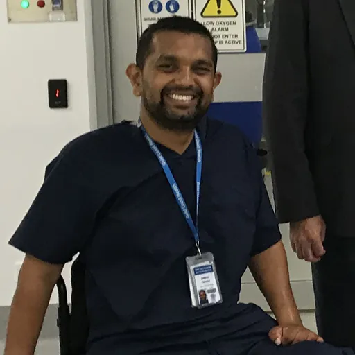 Portrait of Dinesh Palipana