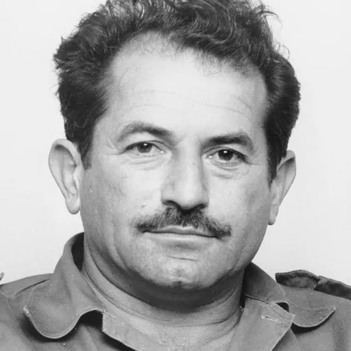 Portrait of Moshe Peled