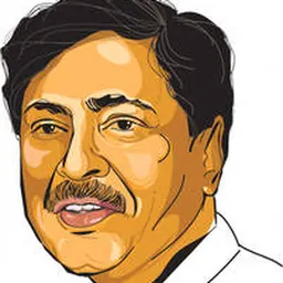 Portrait of Pramod Mahajan