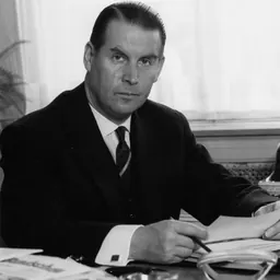 Portrait of Gerhard Schröder