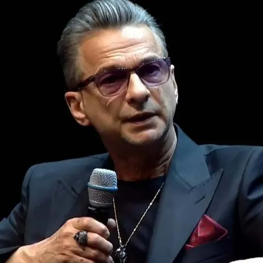 Portrait of Dave Gahan
