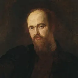 Portrait of Dante Gabriel Rossetti