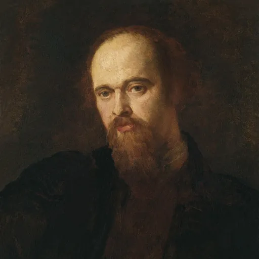 Portrait of Dante Gabriel Rossetti