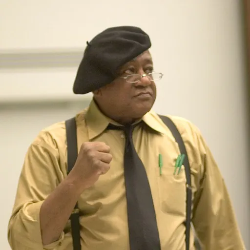 Portrait of Bobby Seale