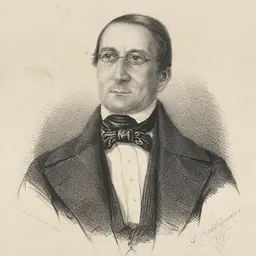 Portrait of Carl Ferdinand Becker