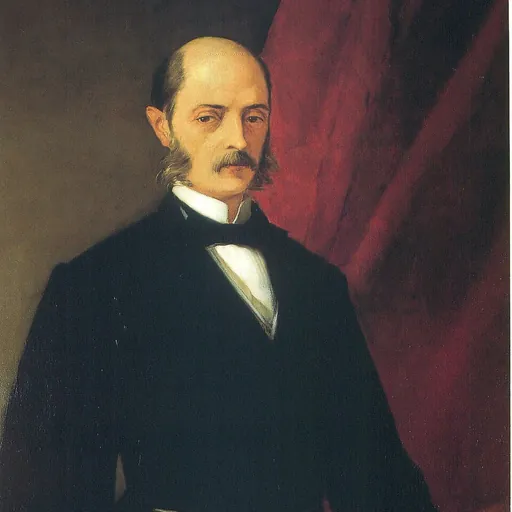 Portrait of Laureano Figuerola