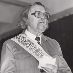 Portrait of Marcelijus Martinaitis