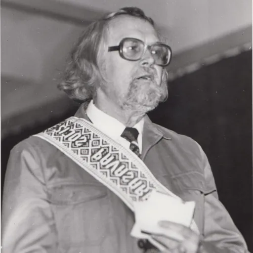 Portrait of Marcelijus Martinaitis