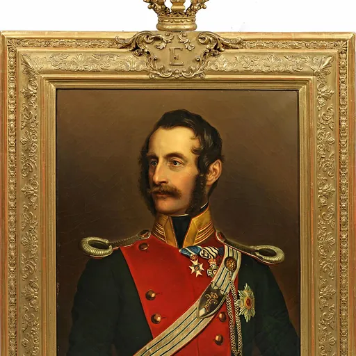 Portrait of Prince Eduard of Saxe-Altenburg
