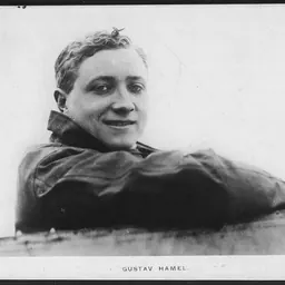 Portrait of Gustav Hamel