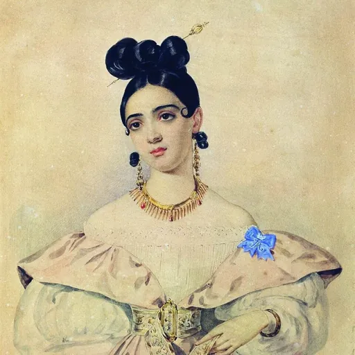 Portrait of Anna Abamelik