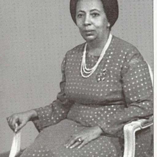 Portrait of Princess Tenagnework of Ethiopia
