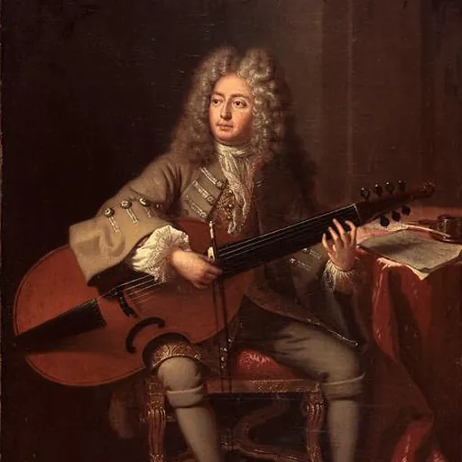 Portrait of Marin Marais