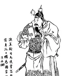 Portrait of Cao Zhen