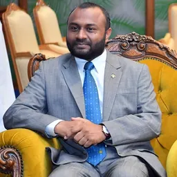Portrait of Mohamed Shaheem Ali Saeed