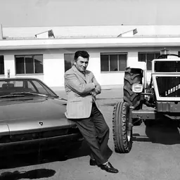 Portrait of Ferruccio Lamborghini