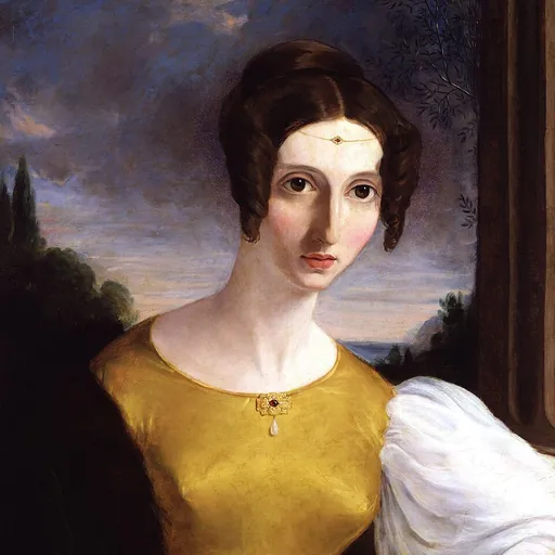 Portrait of Harriet Taylor Mill