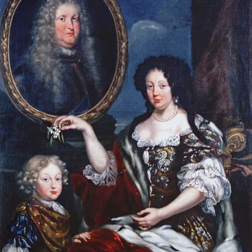 Portrait of Augusta Maria of Holstein-Gottorp