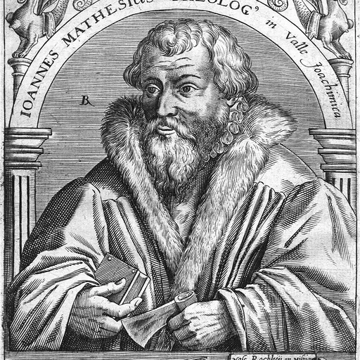 Portrait of Johannes Mathesius