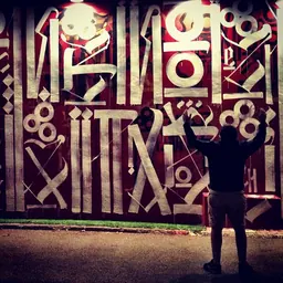 Portrait of RETNA