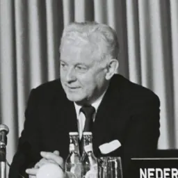Portrait of Edmond Leburton