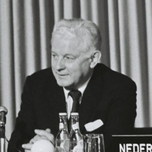 Portrait of Edmond Leburton