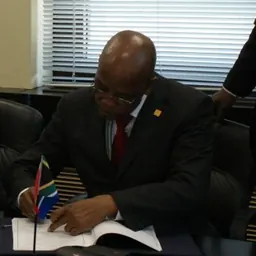 Portrait of Mandla Nkomfe