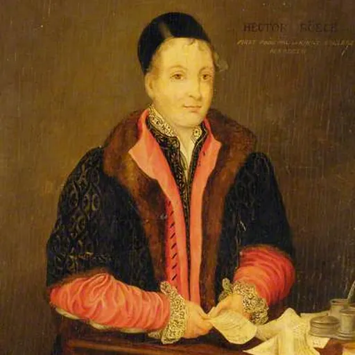 Portrait of Hector Boece