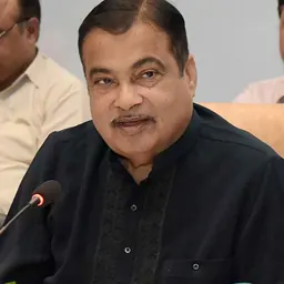 Portrait of Nitin Gadkari