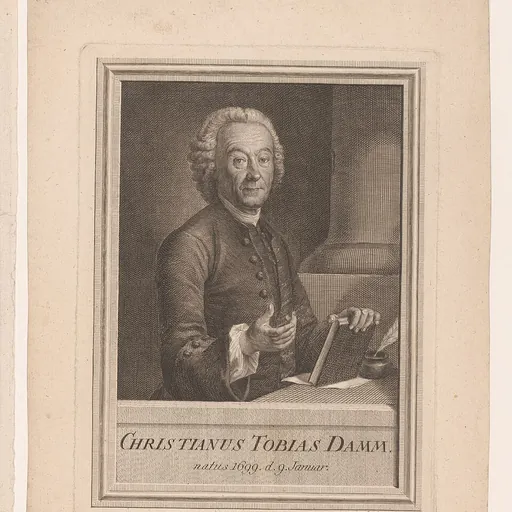 Portrait of Christian Tobias Damm