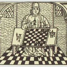 Portrait of Jacobus de Cessolis