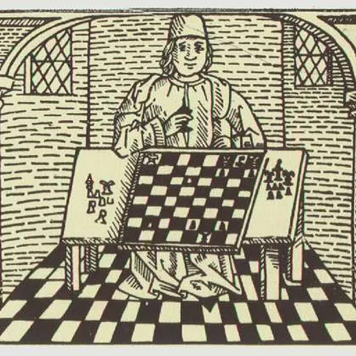 Portrait of Jacobus de Cessolis