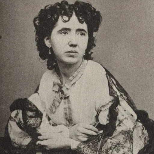 Portrait of Charlotte Mary Sanford Barnes
