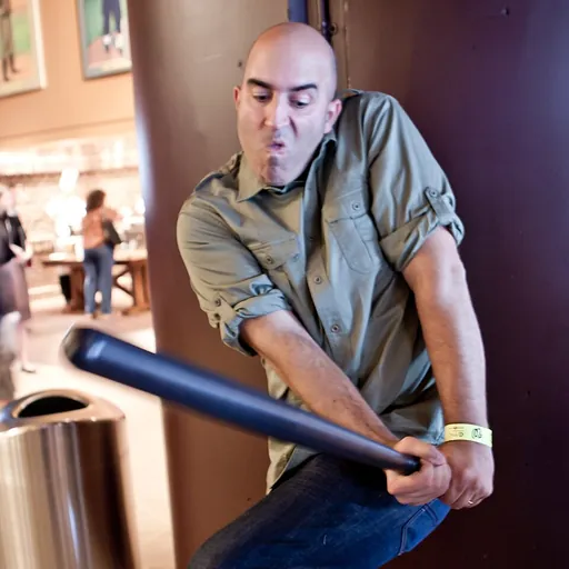Portrait of Batting Stance Guy