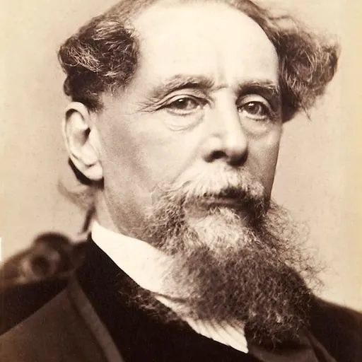 Portrait of Charles Dickens