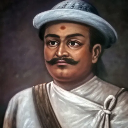 Portrait of Vamsharaj Pande