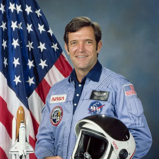 Portrait of Dick Scobee