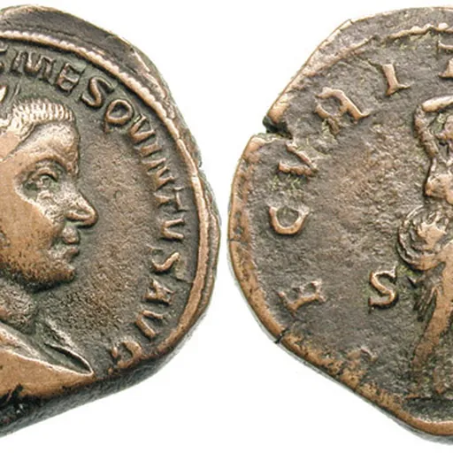 Portrait of Hostilian