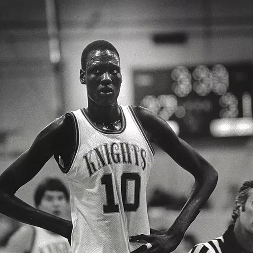 Portrait of Manute Bol