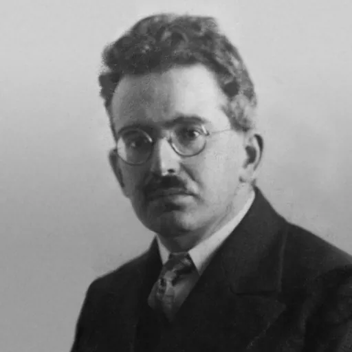 Portrait of Walter Benjamin