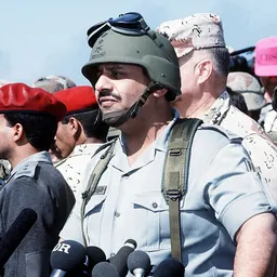 Portrait of Khalid bin Sultan